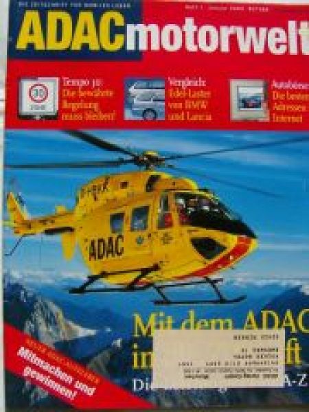 ADAC motorwelt 1/2000 Audi A4 Avant,320d Touring E46 vs. Lancia