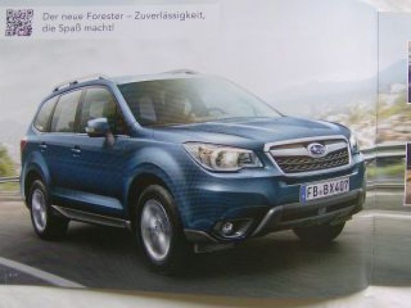 Subaru Gesamtprogramm März 2013 NEU