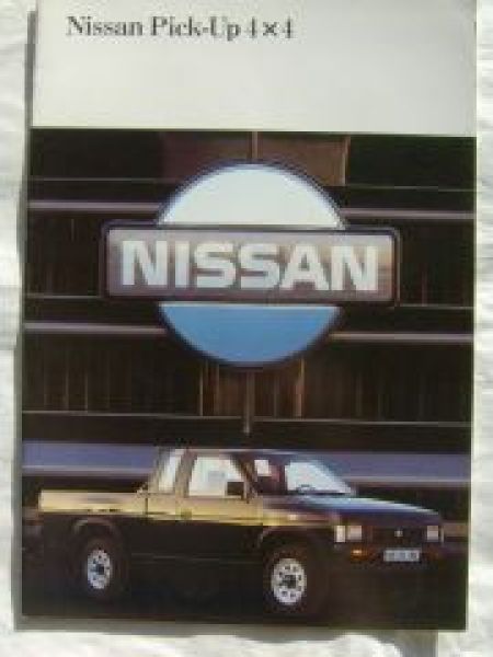 Nissan Pick-Up 4x4 DIW21 August 1990