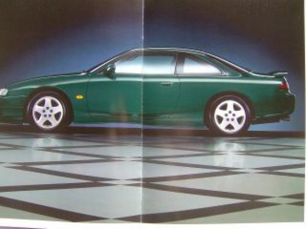 Nissan 200SX S14 Juli 1998 Englischer Prospekt