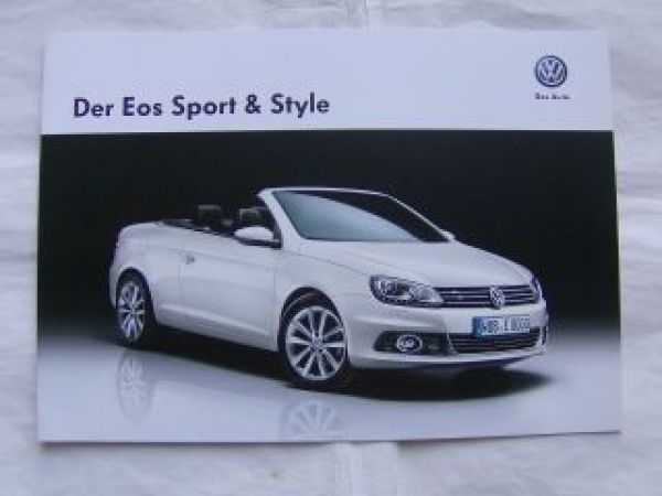 VW Eos Sport & Style Oktober 2012 NEU
