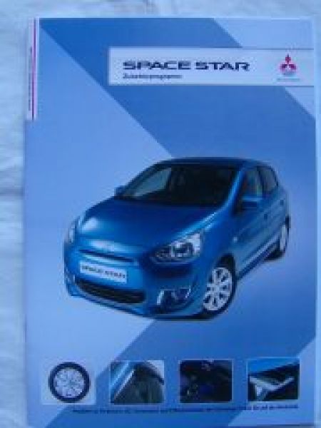 Mitsubishi Space Star Zubehör April 2013 NEU