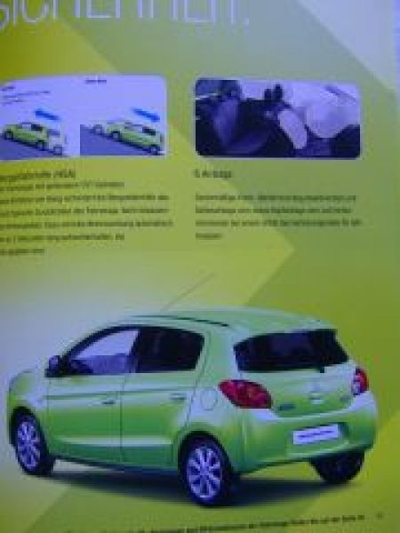 Mitsubishi Space Star Prospekt April 2013 NEU