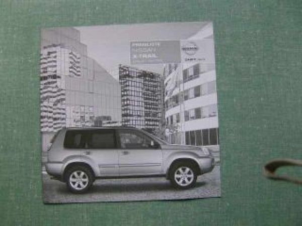 Nissan X-Trail Preisliste 4/2006 NEU