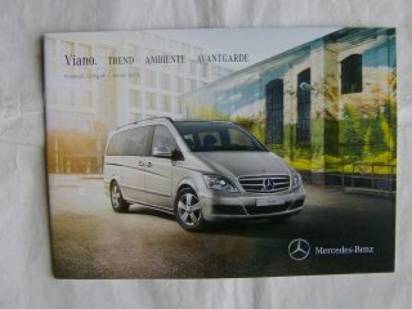 Mercedes Benz Viano Trend Ambiente Avantgarde 1/2013