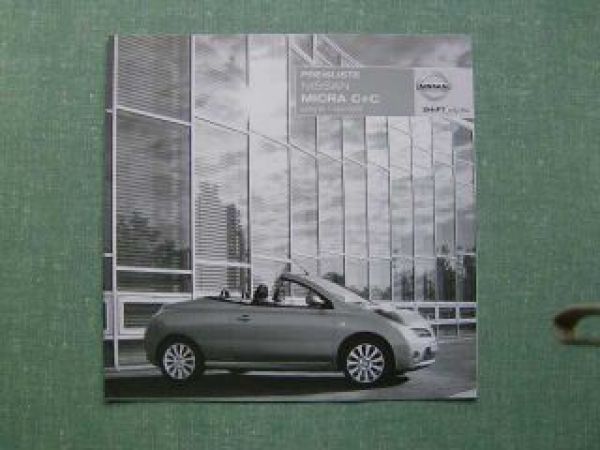 Nissan Preisliste Micra C+C 4/2006