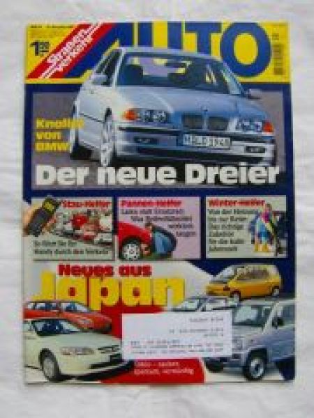 Auto Straßenverkehr 24/1997 BMW 3er E46,VW Polo 60