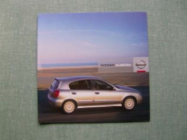 Nissan Almera Prospekt 11/2005 NEU