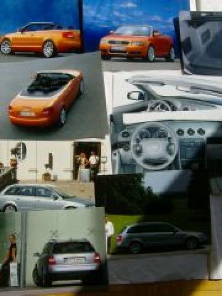Audi A4 Cabriolet 8H +Avant 8E September 2001