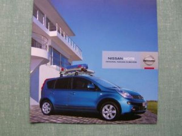 Nissan Note Original Zubehör Prospekt 12/2005 Typ E11