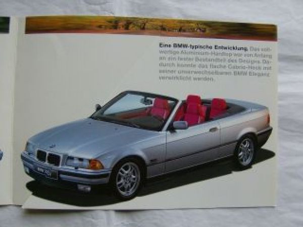 BMW 318i 320i 328i +M3 E36 Cabriolet September 1995