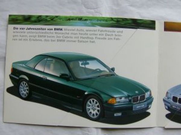 BMW 318i 320i 328i +M3 E36 Cabriolet September 1995