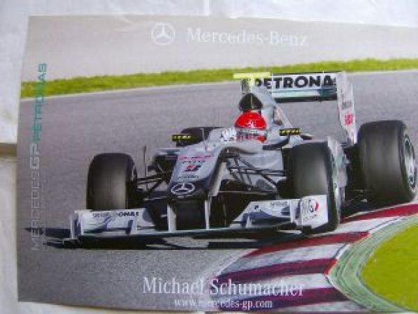 Mercedes Benz Petronas F1 Team Michael Schumacher