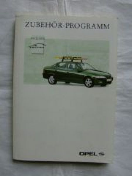 Opel Zubehör Programm September 1995 Buch