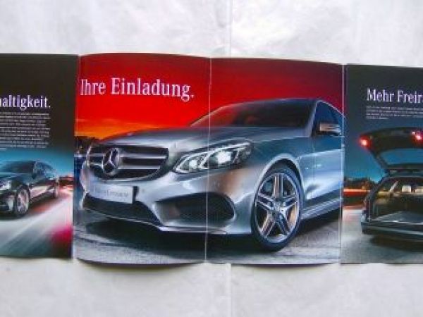 Mercedes Benz E-Klasse BR212 Prospekt April 2013