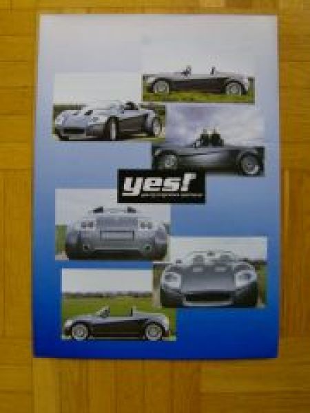Yes Roadster Prospekt Rarität