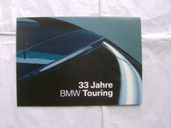 BMW 3er Touring E46 33 Jahre Sondermodell Mappe 2004 NEU