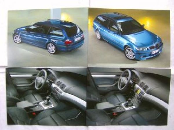 BMW 3er Touring E46 33 Jahre Sondermodell Mappe 2004 NEU