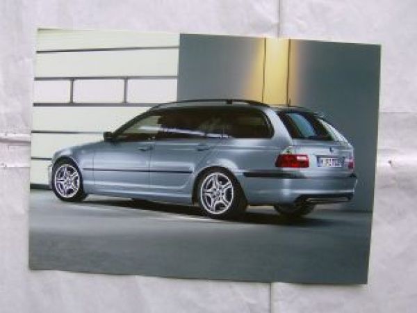 BMW 3er Touring E46 33 Jahre Sondermodell Mappe 2004 NEU