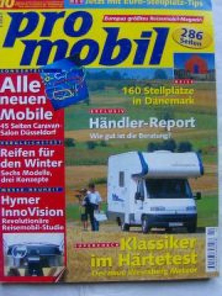 pro mobil 10/1998 Weinsberg Meteor,Carthago Mondial,Frankia I 69