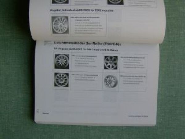 BMW Argumentationen zu Serien/Sonderausstattungen 3/2005