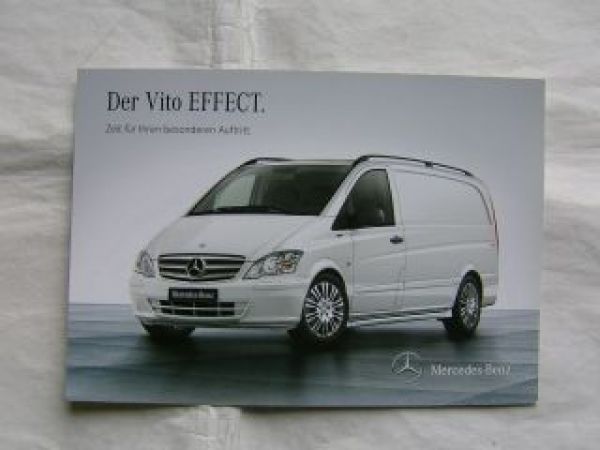 Mercedes Benz Vito EFFECT Juli 2012 Prospektblatt