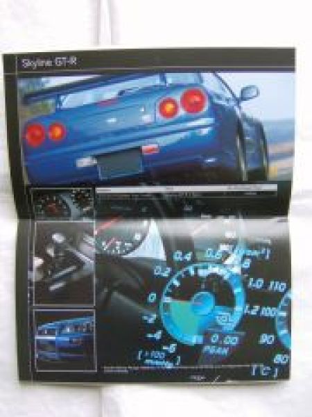 Nissan Range Price List October 2000 Skyline GT-R,New Almera,