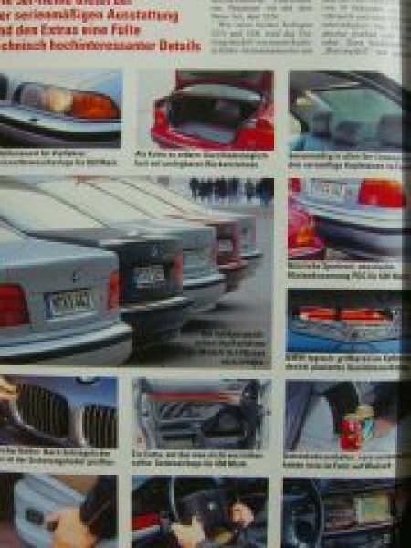 Auto Zeitung 9/1996 BMW 5er E39 Special 520i-540i,525tds,S5 S