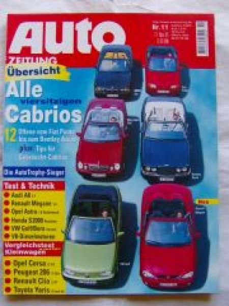 Auto Zeitung 11/1999