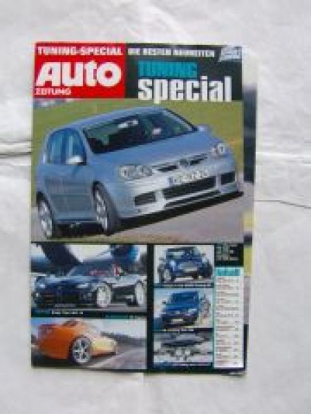 Auto Zeitung 25/2003 C55 AMG W203,Vectra Cavaran 2.0T vs. Passat