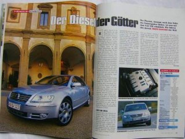 Auto Zeitung 8/2003 Porsche Boxster vs. Z4 3.0i SMG E85 vs. SLK