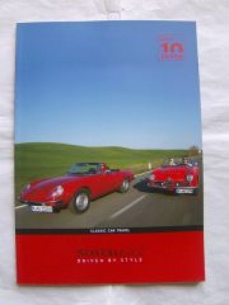 NOSTALGIC Driven by Style Classic Car Travel 10 Jahre Heft
