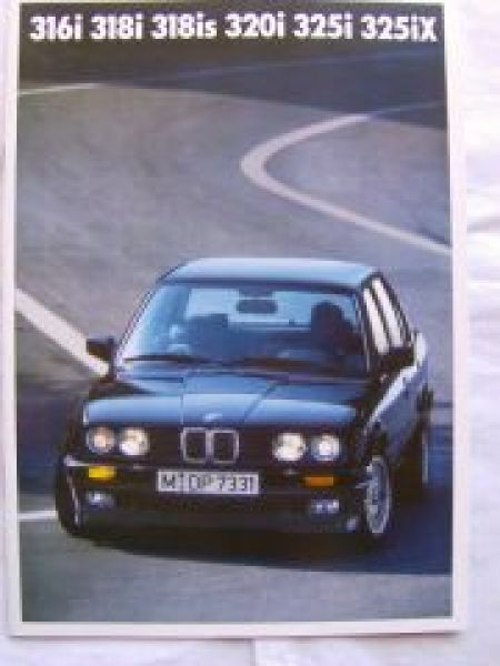 BMW 316i-318i-318is-320i-325i-325iX +Robert Ravaglia 9/1990