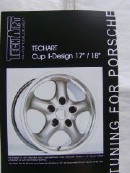 TechArt 17"/18"Cup II-Design Porsche 996,986,993,964,928,968/944