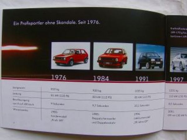 VW Golf VII GTI & GTD Prospekt Mai 2013 NEU