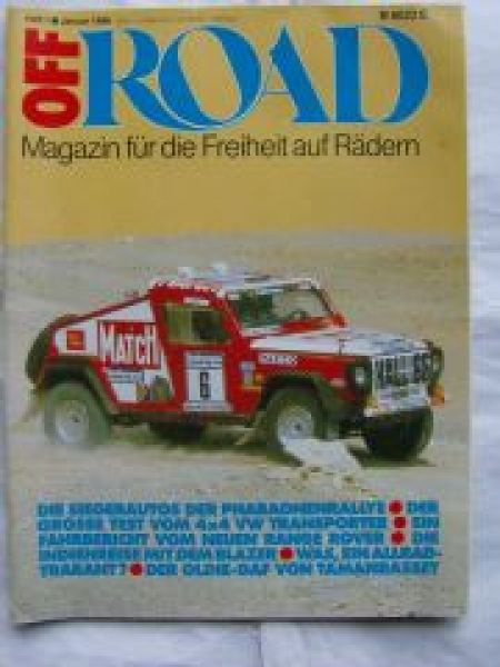 Off Road 1/1986 Range Rover Vogue Injection,VW T3 Doka syncro,