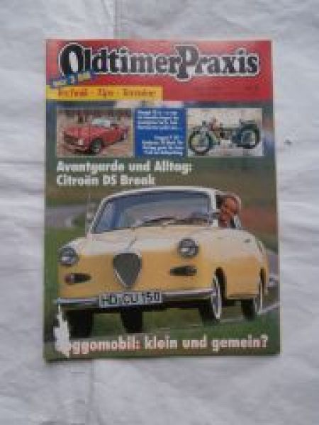 Oldtimer Praxis 3/1994 Triumph TR6, Peugeot P107,Goggomobil,