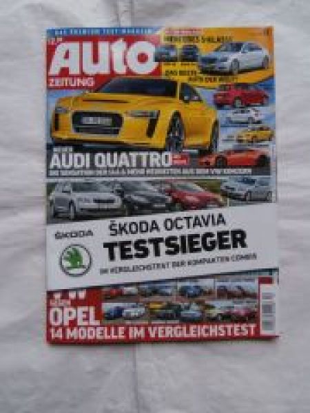 Auto Zeitung 12/2013 Bentley Continental Flying Spur,Alpina B3 F