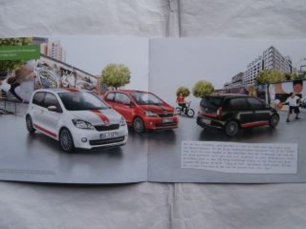 Skoda Citigo Sport Prospekt Mai 2013 NEU Rarität