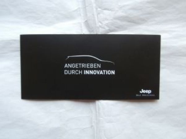 Jeep Neuen Grand Cherokee Juni 2013 Flyer NEU