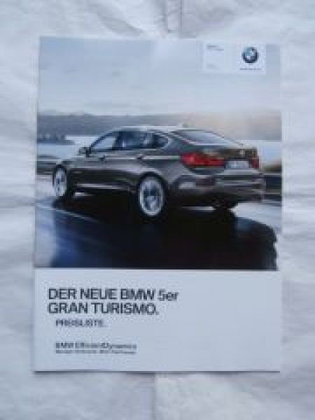 535i 550i 520d 530d 535d F07 +xDrive Gran Turismo Juli 2013