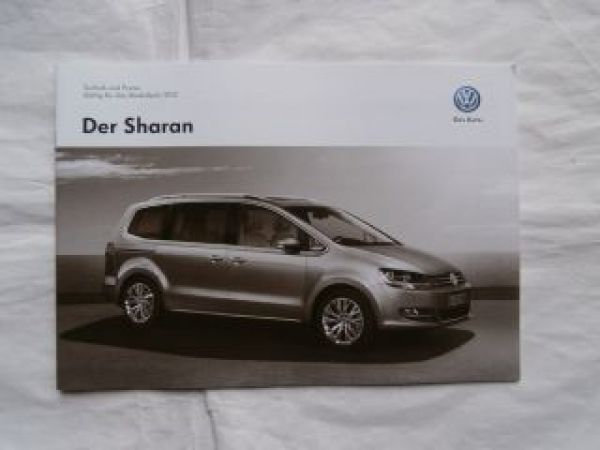 VW Sharan 10. Januar 2013 NEU