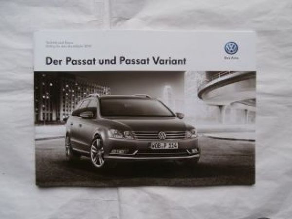 VW Passat +Variant Mdj.2013 24.Januar 2013 NEU