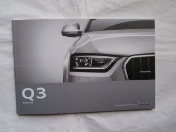 Audi Q3 Typ 8U RS Q3 +exclusive +s line April 2013 NEU