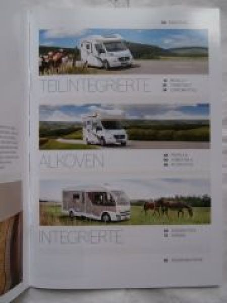 Eura Mobil Saison 2012/13 Teilintegrierte Alkoven Integrierte