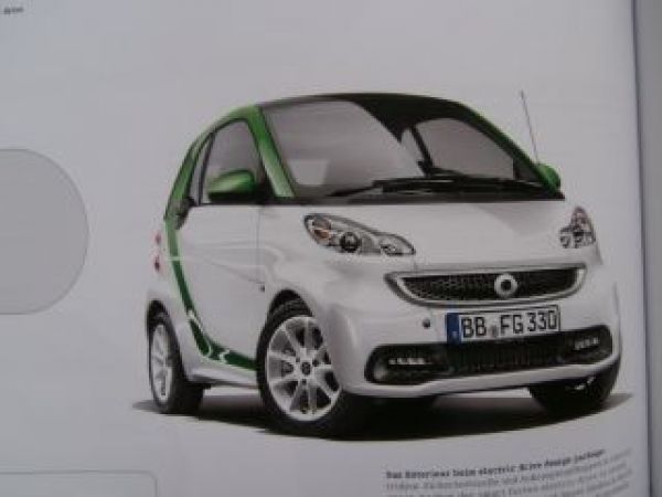 smart fortwo +electric drive +electric bike Dezember 2012