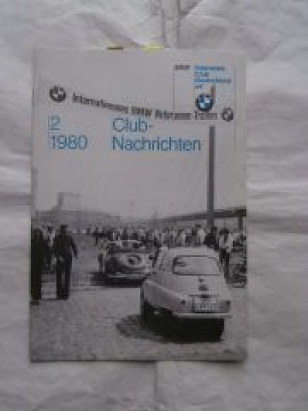 BMW Club Nachrichten 2/1980