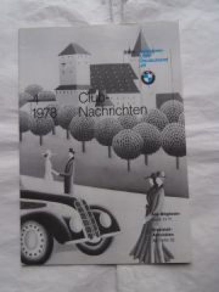 BMW Club-Nachrichten 4/1978 Ersatzteil-Aktivitäten
