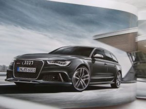Audi RS 6 Avant Buch Prospekt März 2013 +Preisliste NEU