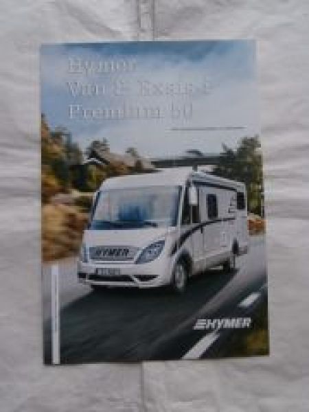 Hymer Van & Exsis-i Premium 50 Juli 2012 Prospekt NEU